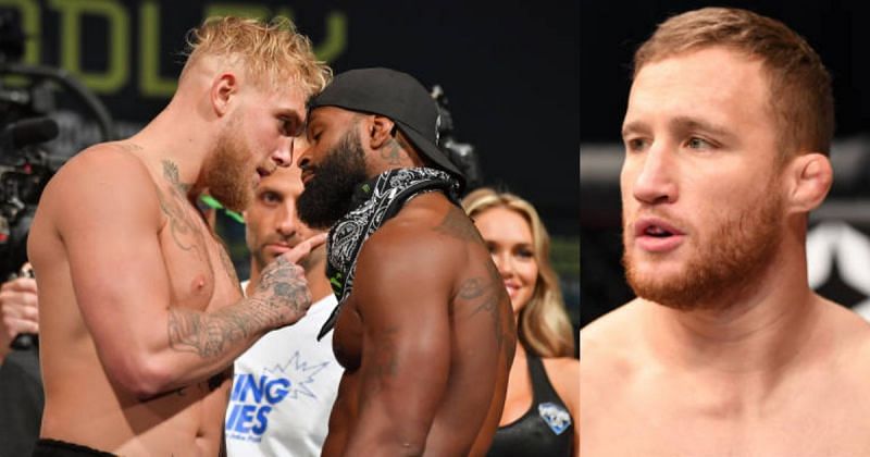 Justin Gaethje is expecting Tyron Woodley to beat Jake Paul