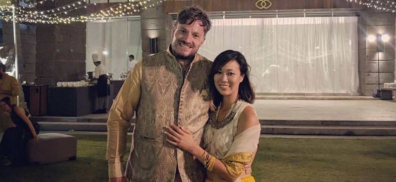 John Gerrish and Ellen Chung (Image via Instagram/echungster)