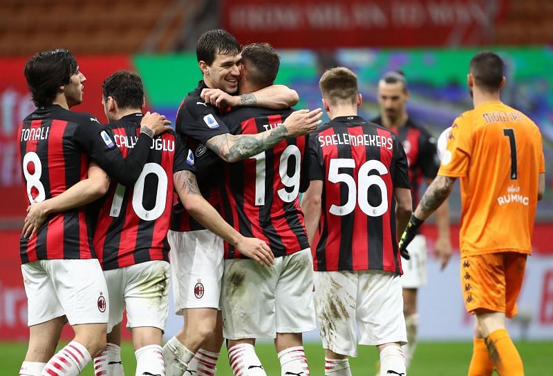 AC Milan will take on Sampdoria