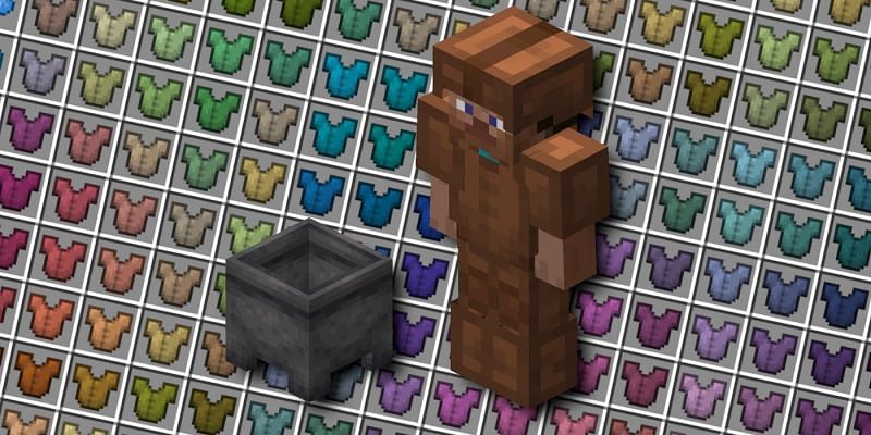 Dying armor. Image via Minecraft