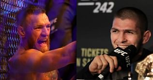 Khabib Nurmagomedov claims Conor McGregor looks like a "scared chicken" when fighting "stronger opponents"