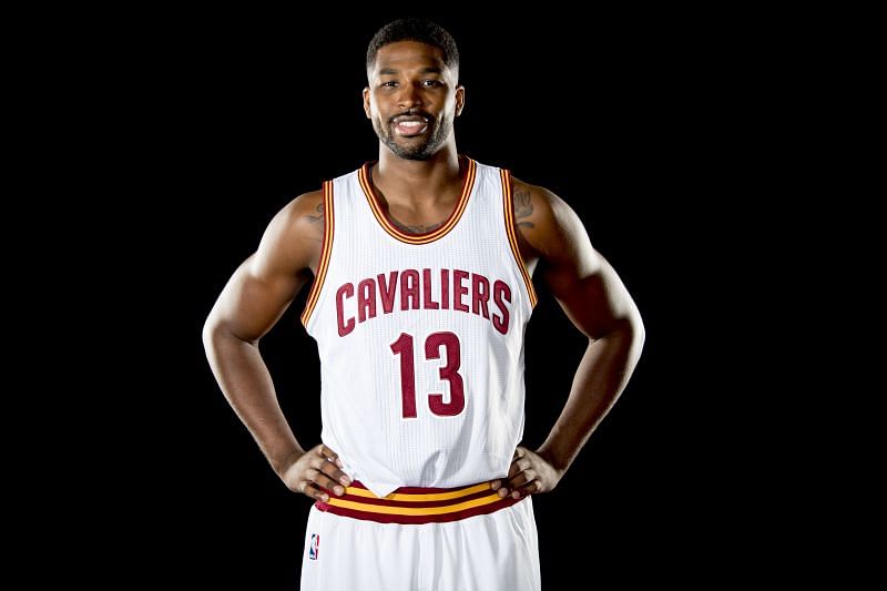 Tristan Thompson (#13) of the Cleveland Cavaliers