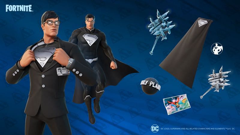 Clark Kent À Fortnite (Image Via Epic Games Store)