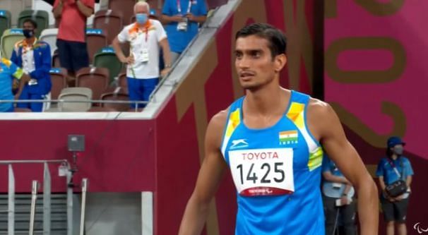 High jumper Sharad Kumar wins bronze medal in 2021 Paralympics.