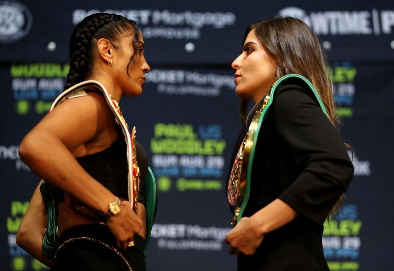 A world title fight featuring Amanda Serrano and Yamileth Mercado is the only big fight on the Paul vs Woodley undercard.