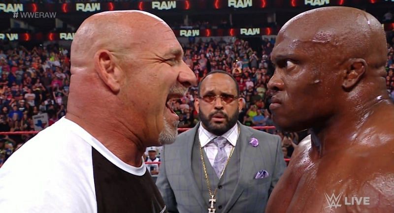 Goldberg and Bobby Lashley