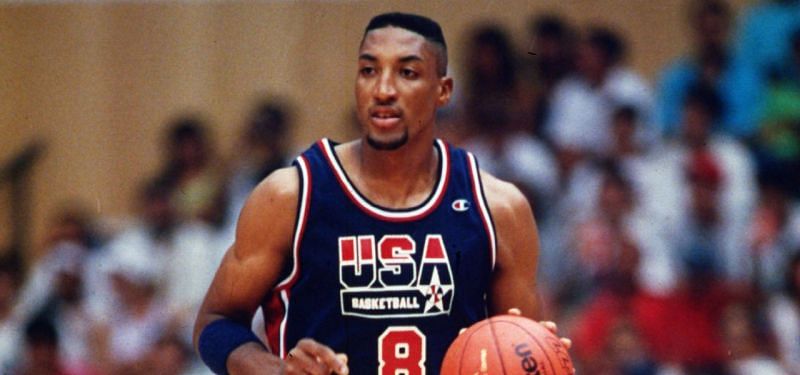 Scottie Pippen at the 1992 Barcelona Olympics