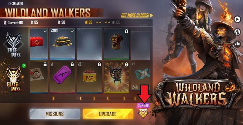 The pre-order icon should be clicked (Image via Free Fire)