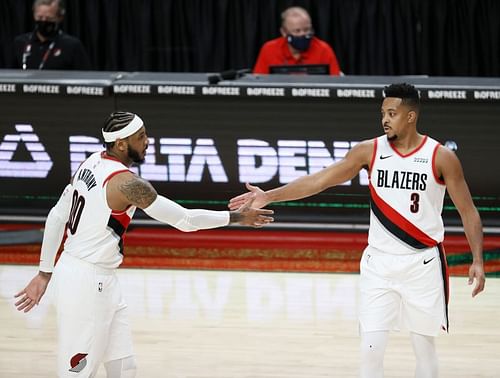 Portland Trail Blazers teammates Carmelo Anthony and CJ McCollum are keen wine enthusiasts.