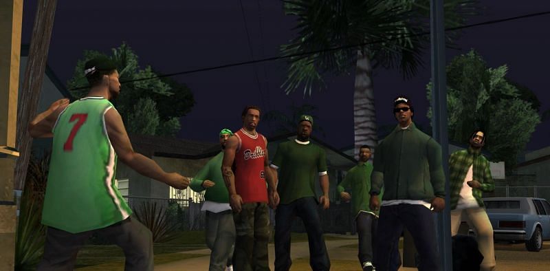 Anybody who has been to Grove Street never forgets about it (Image via Rockstar Games)