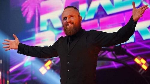 Aleister Black, aka Malakai Black, is having a good time in AEW