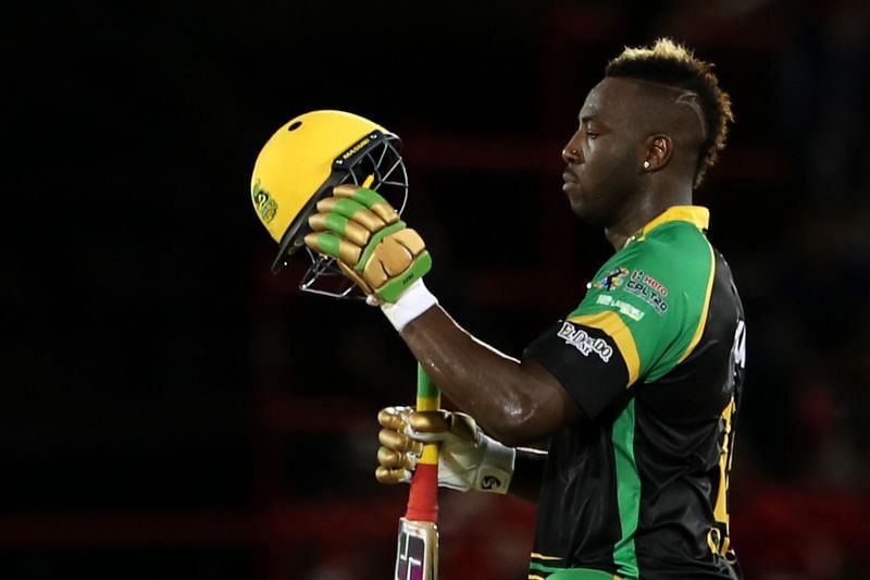 Andre Russell&#039;s unbeaten 50 off 14 balls is fastest fifty in the CPL