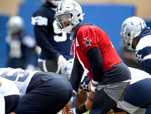 Dak Prescott - Dallas Cowboys Training Camp