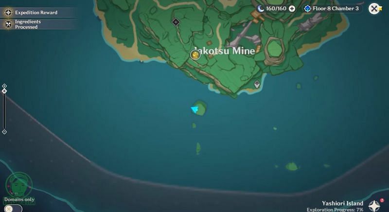 Location of the fifth simple tomb on the map (Image via HDRsaputra, Youtube)