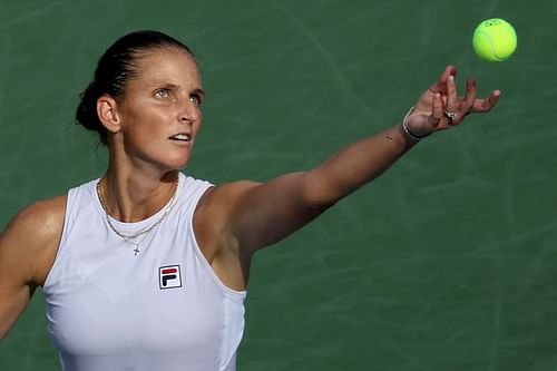 Karolina Pliskova is the fourth seed at the US Open 2021