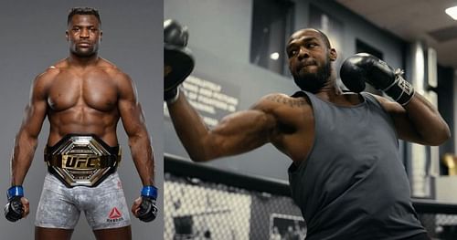 Francis Ngannou (left), Jon Jones (right) [Images Courtesy: @francisngannou @jonnybones on Instagram]