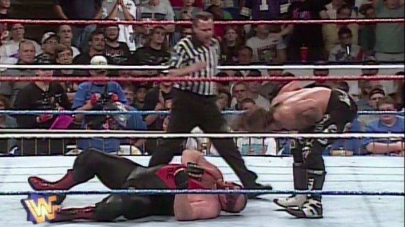 Shawn Michaels and Vader wrestled at Summerslam 1996