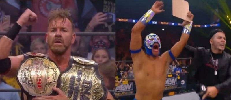 Christian Cage (Left) and Fuego Del Sol (Right)