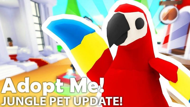 The Parrot Pet from Adopt Me! (Image via Roblox Corporation)