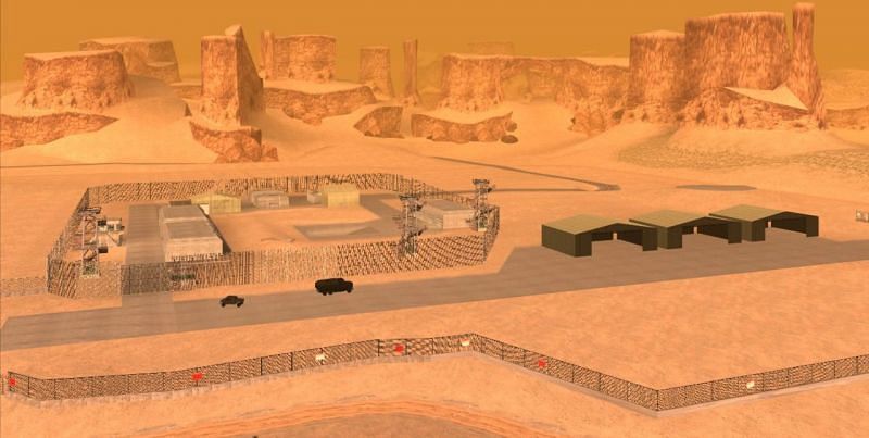 gta san andreas restricted area