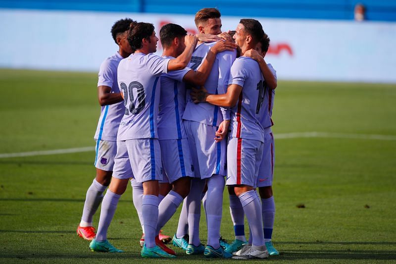 Barcelona take on RB Salzburg