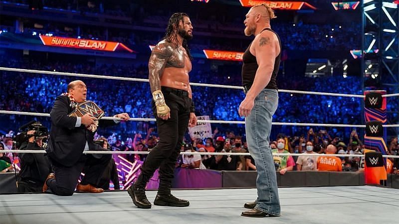WWE Extreme Rules में यूनिवर्सल चैंपियन रोमन रेंस vs ब्रॉक लैसनर का मैच देखने को मिल सकता है