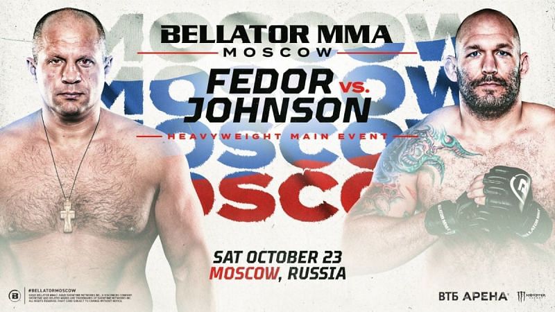 Bellator Moscow official poster (Image Credit: @bellatormma)