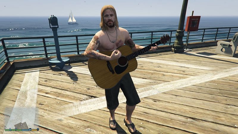 Interacting with these NPCs in-game can be interesting (Image via GTA 5/Rockstar Games)