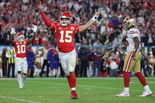 Patrick Mahomes - Super Bowl LIV - San Francisco 49ers vs Kansas City Chiefs