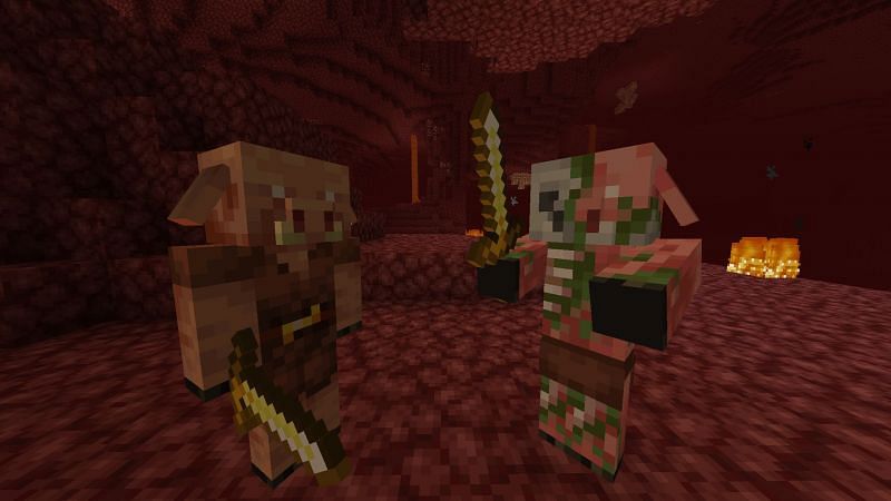 Easy to find mobs (Image via Minecraft)