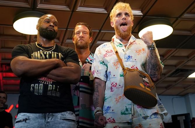 "I back up everything I've said so far" - Jake Paul claims he will beat Tyron Woodley inside two rounds