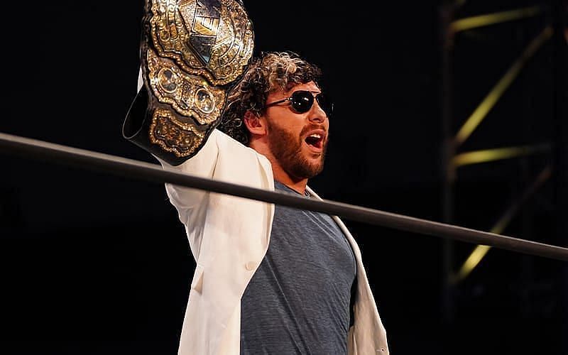 Kenny Omega as the AEW Champion