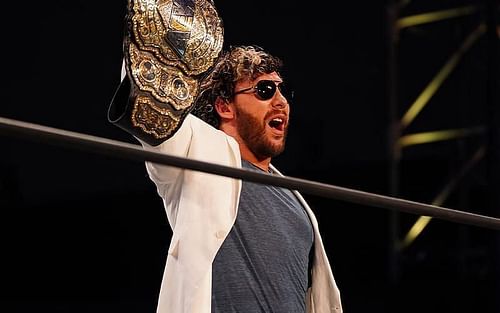 Kenny Omega as the AEW Champion