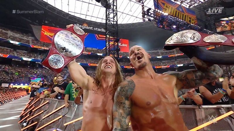 Randy Orton and Riddle issued a challenge for the RAW Tag Team Championships