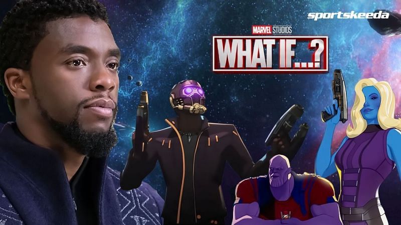 Chadwick Boseman returns as T&#039;Challa (Voice) in Marvel&#039;s What If...? (Image via Sportskeeda)