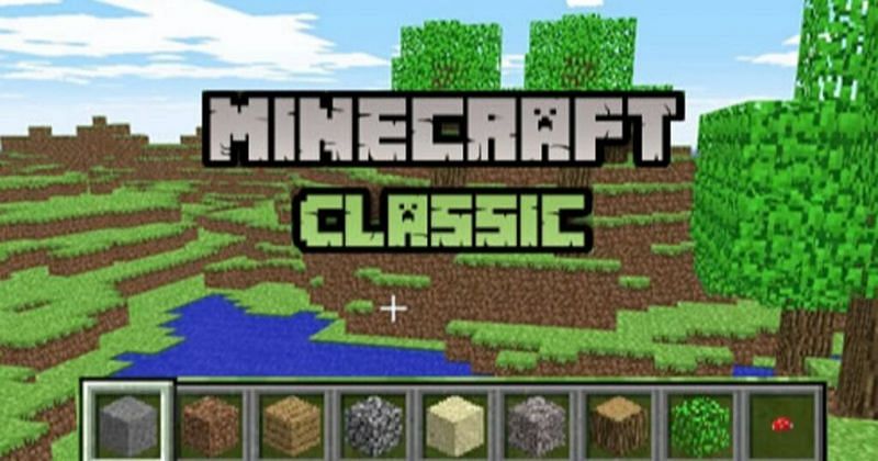 Minecraft Classic, the mode that allows players to experience the very first Minecraft (Image via Mojang)