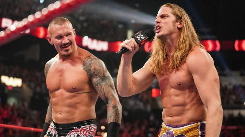 Randy Orton and Riddle on WWE RAW