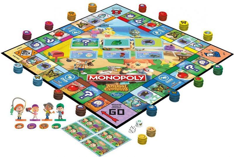Monopoly Animal Crossing, the latest in a long line of Monopoly collaborations. Image via Hasbro