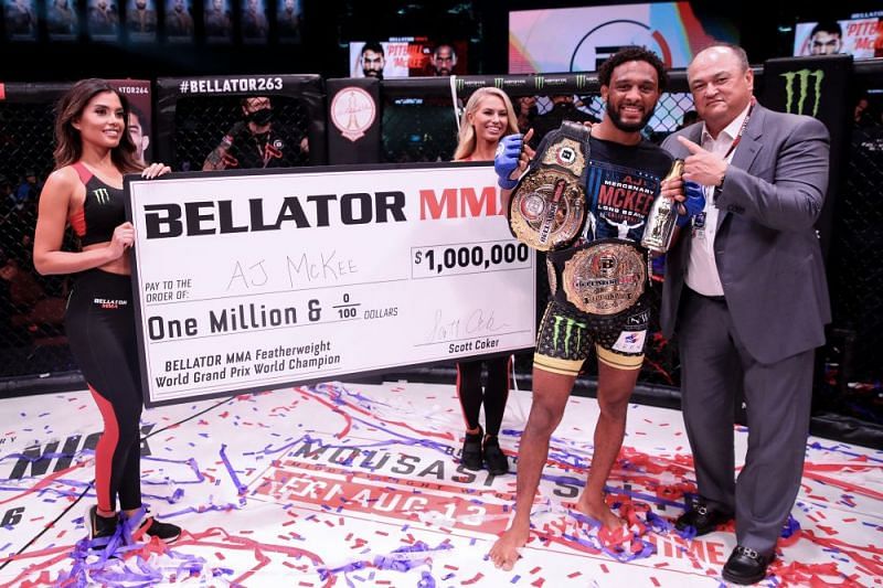 Bellator featherweight champion A.J. McKee could make a huge impact in the UFC