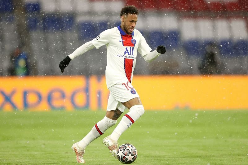 Neymar in action for Paris Saint-Germain