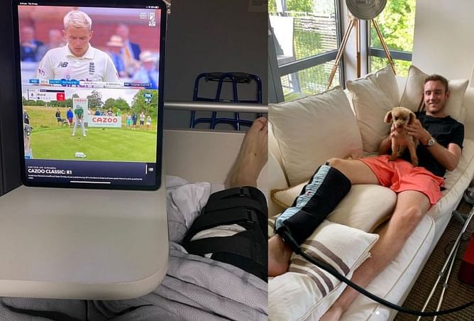 "Similar setup" - Injuries unite Stuart Broad and Aaron Finch
