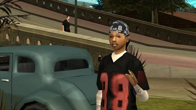 Denise Robinson is the first girlfriend in GTA San Andreas (Image via Rockstar Games)
