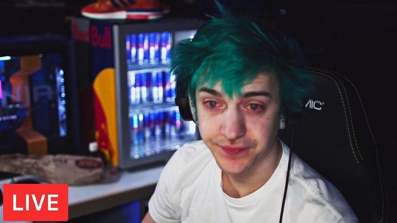 Ninja accidentally started streaming without realizing it (Image via Fortnite Moments on YouTube)