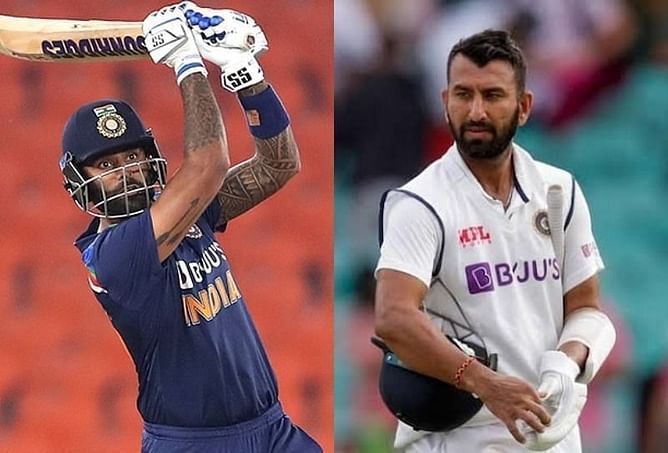 "भारतीय टीम चाहे तो सूर्यकुमार यादव को चेतेश्वर पुजारा की जगह अगले टेस्ट में मौका दे सकती है"