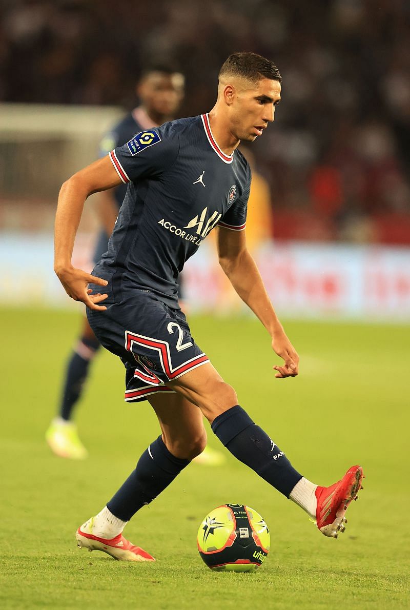 Achraf Hakimi recently signed for PSG.