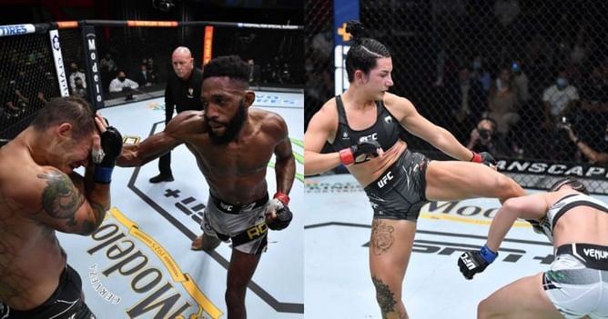 Best finishes from UFC Fight Night: Hall vs. Strickland