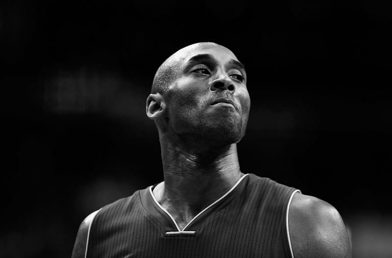 Kobe Bryant during a Los Angeles Lakers v Washington Wizards game