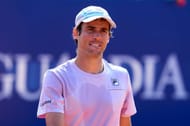 Guido Pella at the 2021 Barcelona Open
