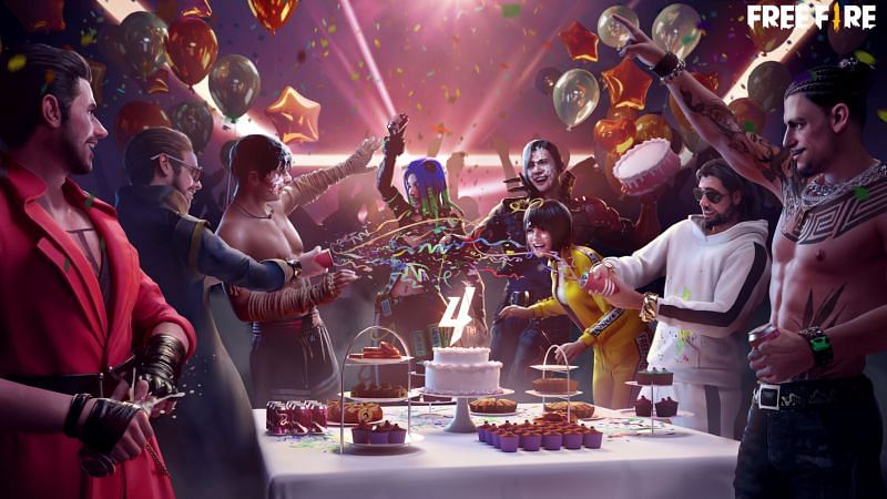 Dimitri Vegas &amp; Like Mike (Dimitri &amp; Thiva), KSHMR (K), and Alok (Alok) join Free Fire&rsquo;s cast of characters for the game&rsquo;s 4th-anniversary celebrations