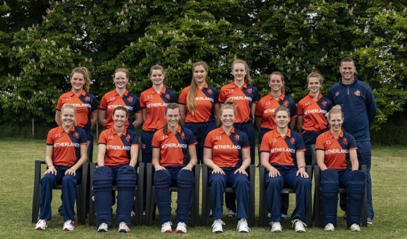Netherlands Women&#039;s Cricket Team (Image Courtesy: KNCB)